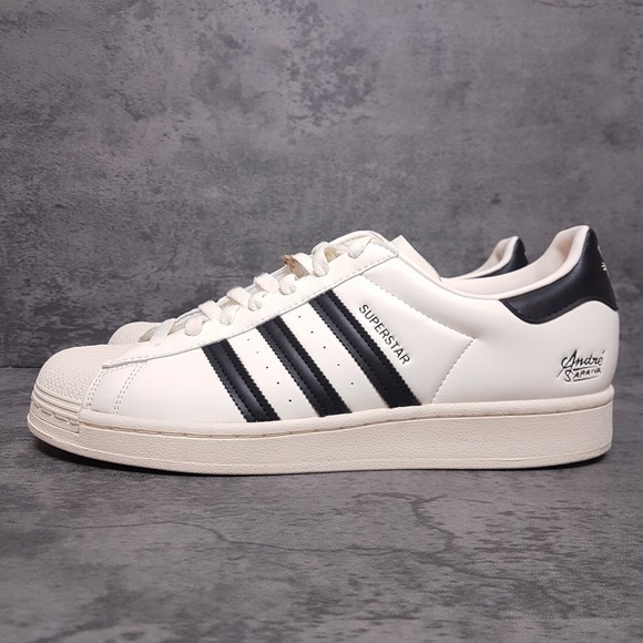 adidas Other - ADIDAS X Andre Saraiva Superstar Mens‎ Size 11 Cream White Core Black GZ2203